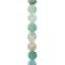 12 Packs: 18 ct. (216 total) Green Agate Crackle Matte Round Beads, 10mm by Bead Landing™